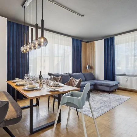 Apartmán Nobilis - Emslandarena - 12 Pers - Zentrumsnah Lingen